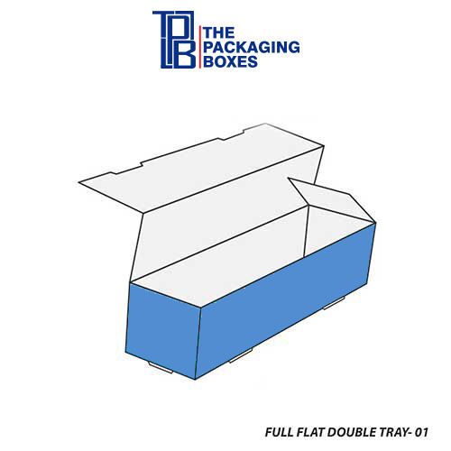 Full Flat Double Tray Boxes - The Packaging Boxes
